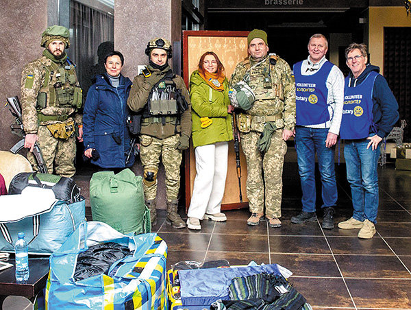 Heroes Of Ukraine Appreciate Our Diocese's Donations